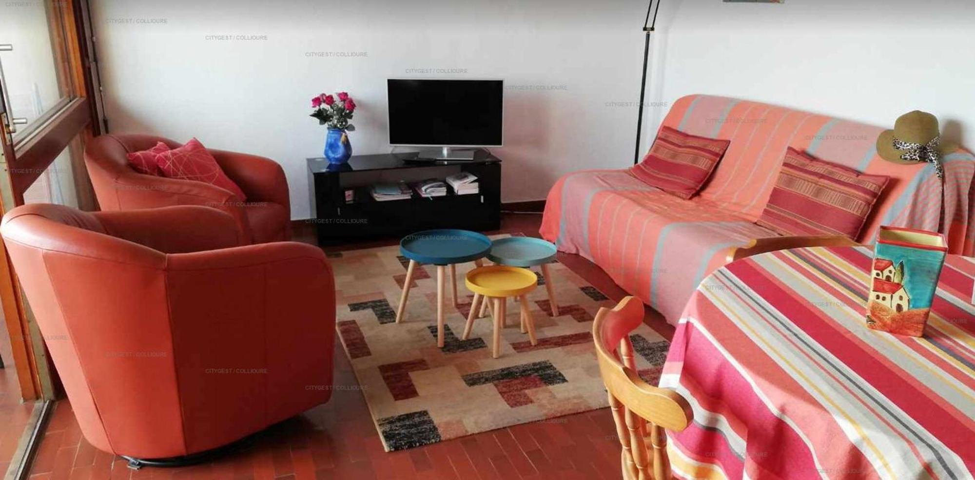 5vse-lam4 Faubourg T2 Proche Vue Degagee Apartment Collioure